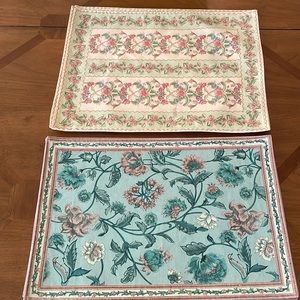 Placemats-April Cornell and handprint